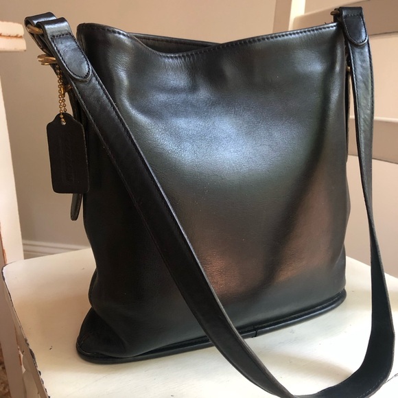 Coach Vintage 9806 Equestrian Slim Bucket Shoulder Bag - Picture 8 of 14